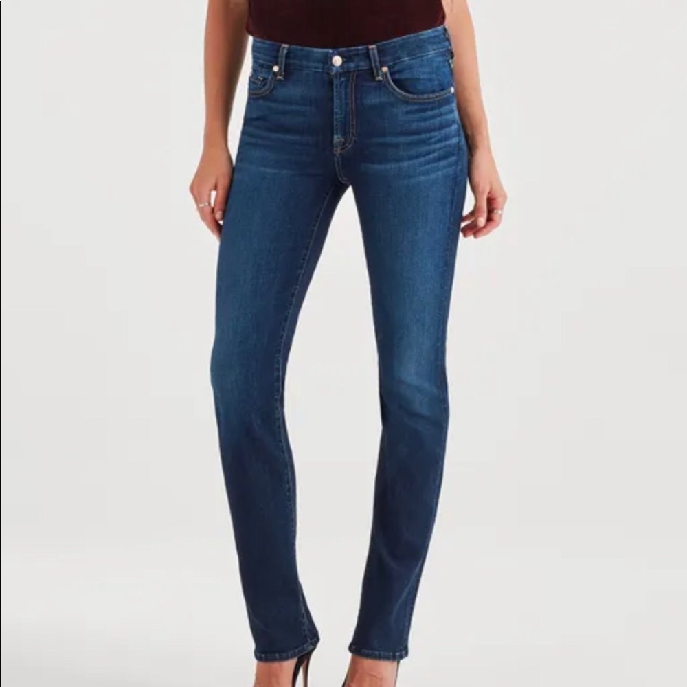 7 for All Mankind Women’s Straight Leg Jeans